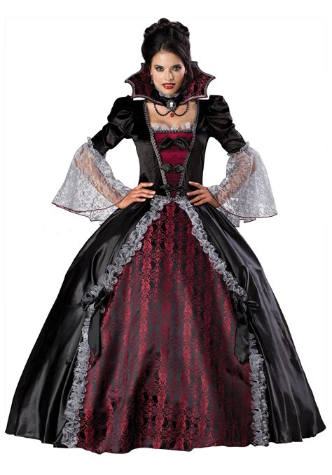 female vampire costumes adults|victorian vampire costume for women.